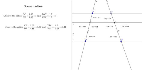 Thales' Theorem – GeoGebra