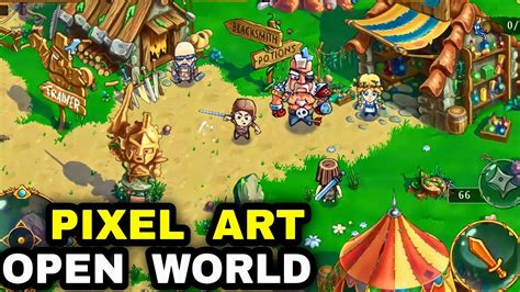 Top 13 Open World RPG PIXEL ART games android & iOS Action Pixel Art games Turn based pixel art ...