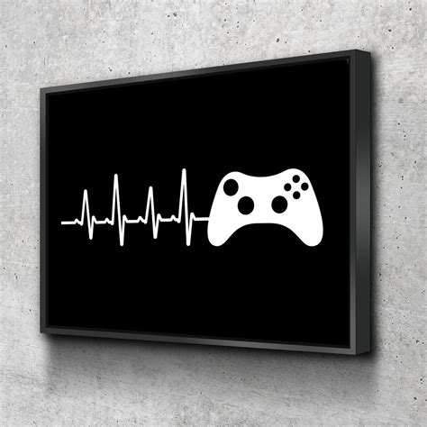 Gaming Poster Gamer Wall Art Gaming Canvas Wall Art - Etsy