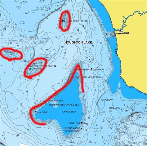 Lake St Helen Mi Depth Chart - Ponasa