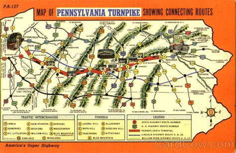 Map Of Pennsylvania Turnpike