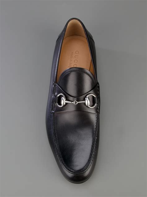 Gucci Horsebit Loafer in Black for Men | Lyst