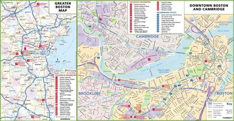 Map of Universities in Boston Area | List of Colleges and Universities ...