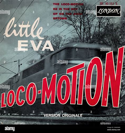 Little Eva - Loco-Motion EP - Vintage Vinyl Record Cover Stock Photo - Alamy