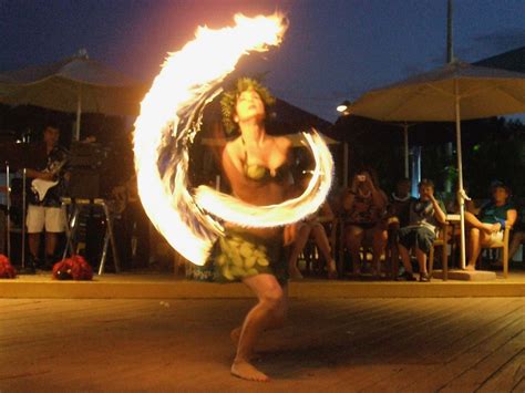 Hawaiian Fire Dancer
