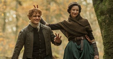 Outlander Behind the Scenes Photos | POPSUGAR Entertainment UK