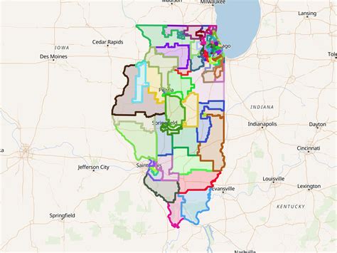 Illinois State House District Map 2024 - Dani Michaelina