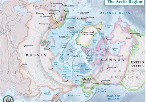 Arctic Circle Map - What is so Special in the Arctic | VisitNordic