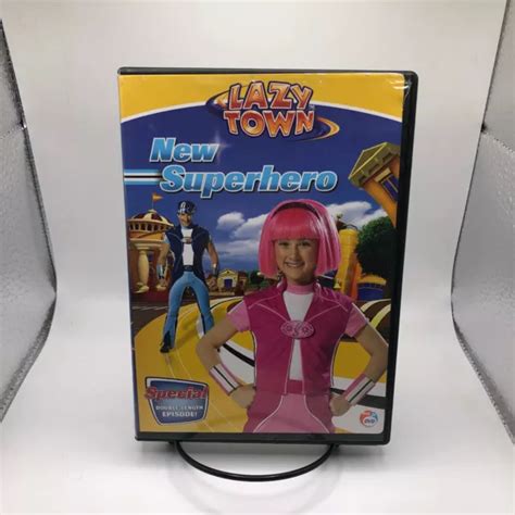 LAZY TOWN - New Superhero (DVD, 2005) Rare Kids Nick Jr. TV Show Family Kids $11.80 - PicClick CA