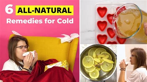 6 All-Natural Remedies for COLD - YouTube