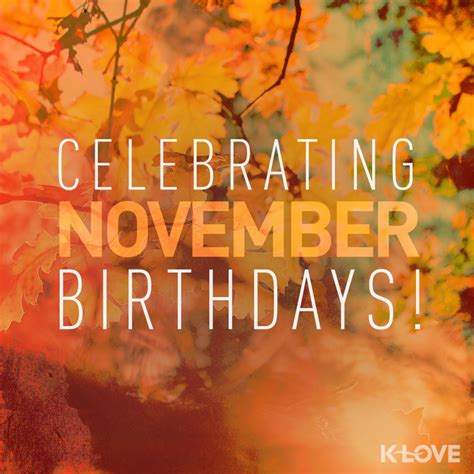 Happy Birthday November babies! #November #birthdays | Happy birthday ...