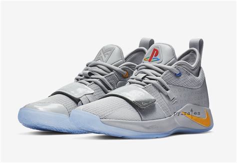 PlayStation Nike PG 2.5 Grey + White Release Date - Sneaker Bar Detroit