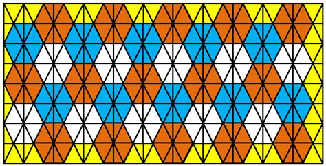 Tessellation triangle patterns - hromtele