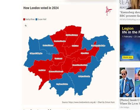 Latest London Assembly results as Sadiq Khan wins historic third term ...