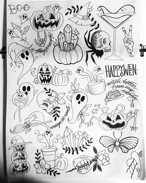 Update more than 70 flash tattoos halloween latest - in.cdgdbentre