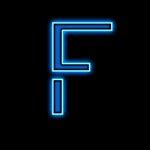 Neon Sign Letter F — Stock Photo © creisinger #8810793