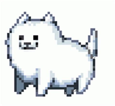 Dog Wagging Tail White Dog GIF - Dog Wagging Tail White Dog Pixel Art ...