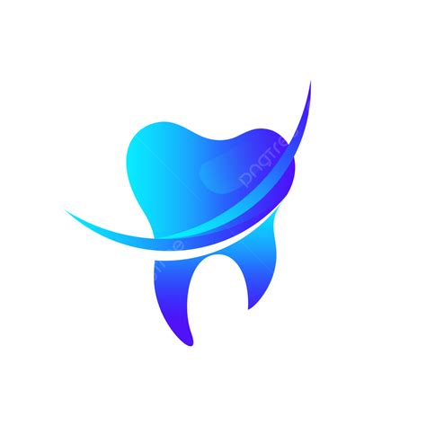 Dental Clipart Vector, Gradient Dental Logo Png, Dental, Teeth, Logo PNG Image For Free Download