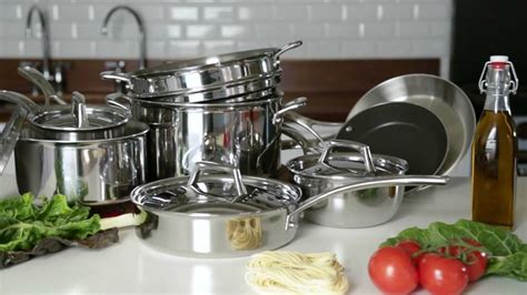 Sur la Table Tri-Ply Stainless Steel Cookware - YouTube