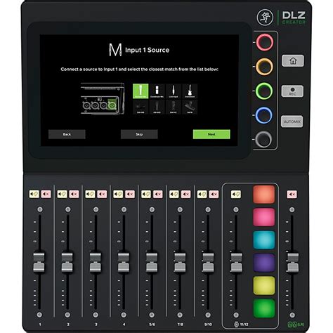 Mackie DLZ Creator Adaptive Digital Mixer for Podcasting and Streaming ...