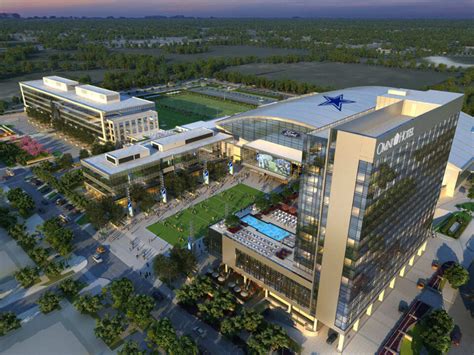 Slideshow: New Dallas Cowboys headquarters includes luxury hotel and 12,000-seat indoor stadium ...