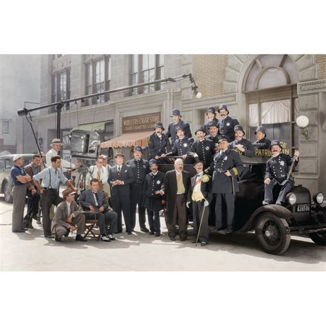 Globe Photos Entertainment Keystone Cops Cast Portrait " Keystone Cops ...