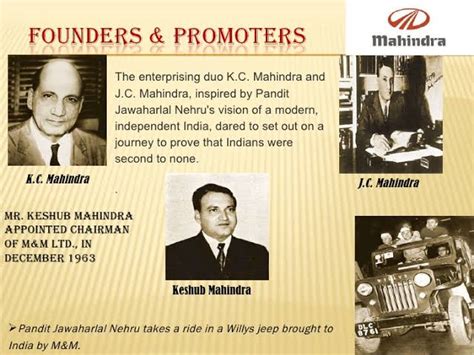 Mahindra Family Tree