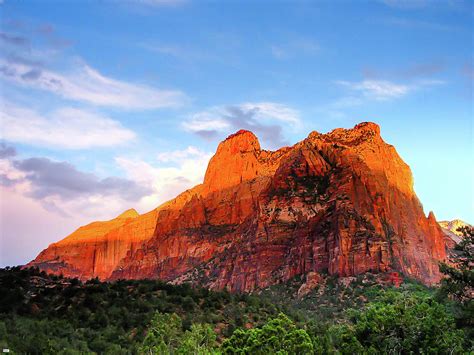 Zion National Park UT, Sunrise Scenic Photograph by Greg Yahr | Fine Art America