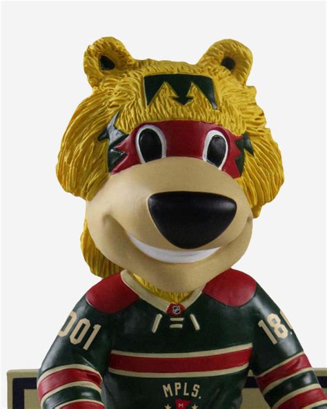 Nordy Minnesota Wild Mascot 2022 Winter Classic Bobblehead FOCO