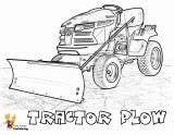 Coloring Pages Free Tractors With Plows  Tractor coloring sketch template