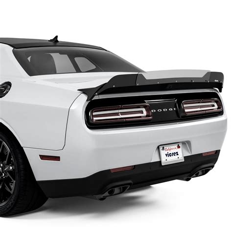 Vicrez Rear Spoiler Redeye Hellcat Style W/ Camera Hole Vz102182 Dodge Challenger 2008-2023 ...