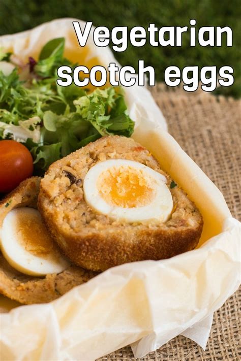 Vegetarian Scotch eggs - Easy Cheesy Vegetarian