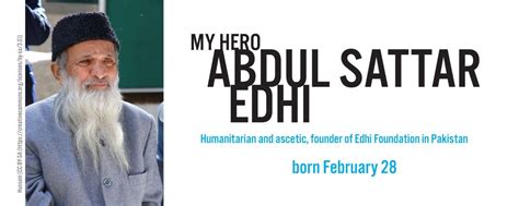 Abdul Sattar Edhi | MY HERO