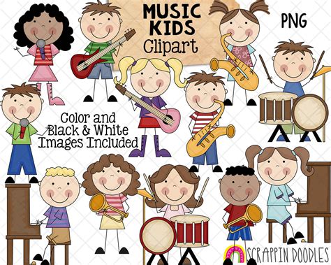 Sando For Kids Clipart Music