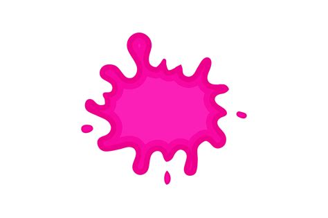 Pink Paint Splash #2 Graphic by tempurrastudio · Creative Fabrica