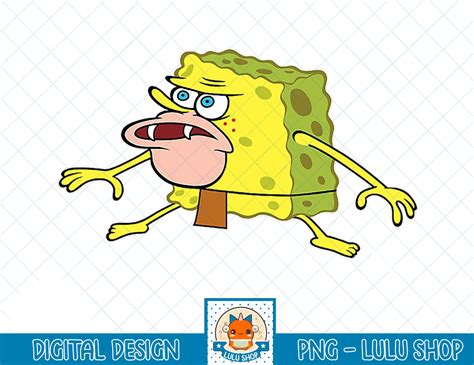 Spongebob Squarepants Caveman Meme T- Shirts.png - Inspire Uplift