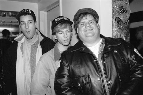 👍 Chris farley overdose. Adam Sandler Chris Farley Tribute Song. 2019-03-01