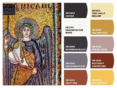 Byzantine color scheme | Byzantine color, Color, Sherwin william paint