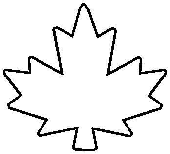 Free Maple Leaf Outline, Download Free Maple Leaf Outline png images ...