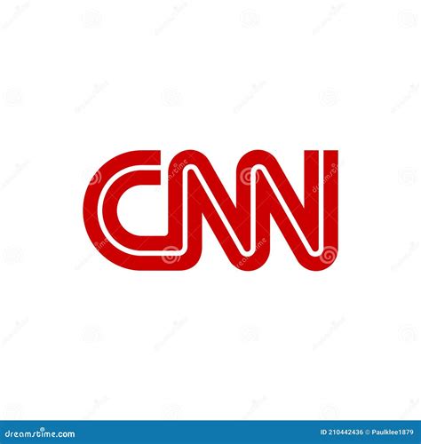 CNN Logo Editorial Illustrative on White Background Editorial Photo - Illustration of news ...