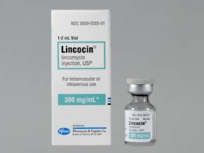 Lincocin 300 Mg/ml Vial - Clear Vial Pharmaci/pfizer 00009055501