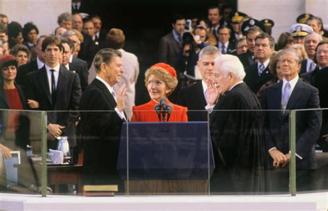 Inauguration of Ronald Reagan, president 1981-1989. : r/OldSchoolCool