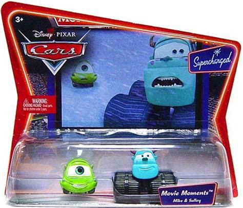 Disney Pixar Cars Supercharged Movie Moments Mike Sulley 155 Diecast Car 2-Pack Mattel Toys - ToyWiz