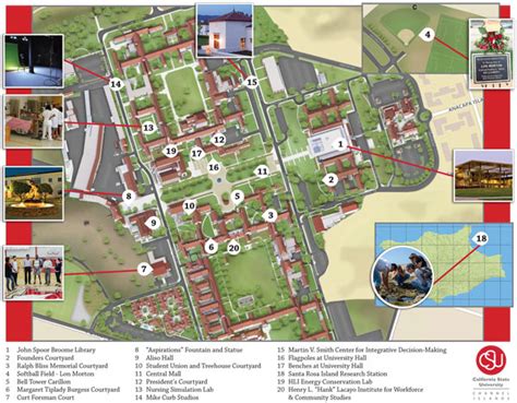 Csu Channel Islands Campus Map - United States Map