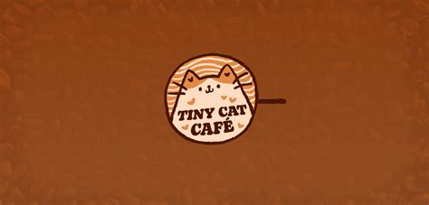 Animated Tiny Cat Café Logo | Behance