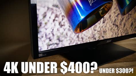 I Bought the Cheapest (and BEST) 4K Monitor I Could Find - YouTube