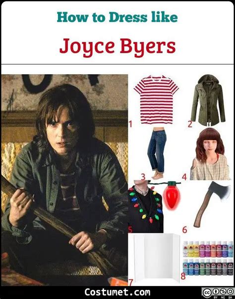 Joyce Byers Costume for Cosplay & Halloween