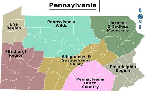 File:Pennsylvania regions map.png - Wikitravel Shared