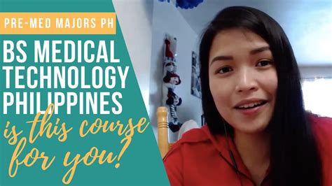 BS Medical Technology as a Pre Med Course in the Philippines