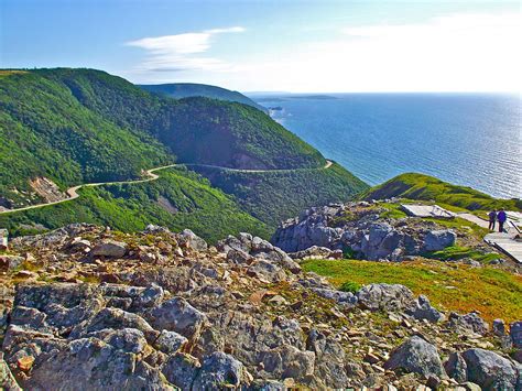 Skyline Trail and Road through Cape Breton Highlands National Park ...